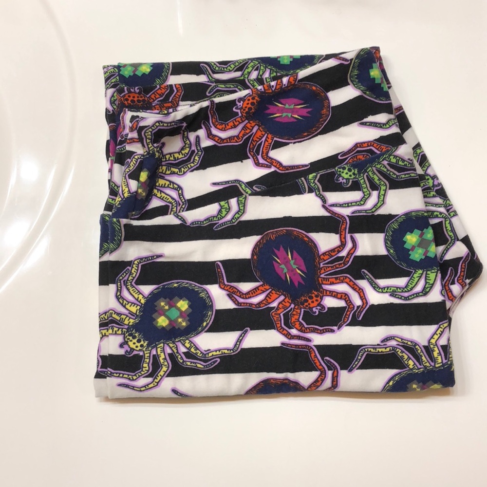 LulaRoe Halloween Spider Leggings TC